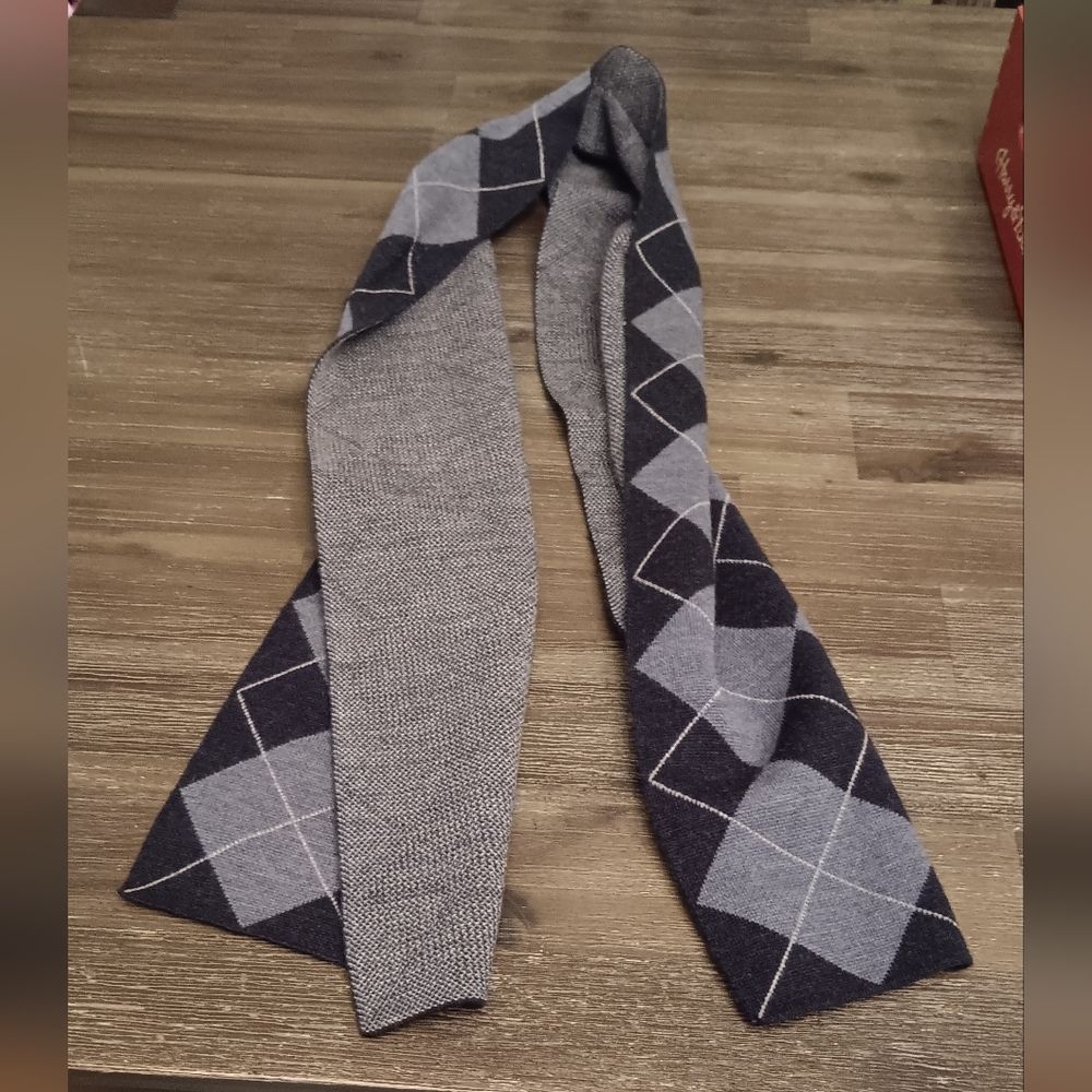 1901 Men's Argyle Scarf 100% Wool